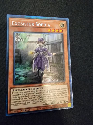 Exosister Sophia - Grcr-En016 - Collector 'S Rare - 1St Edition