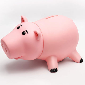 Piggy Bank, Cute Plastic Coin Bank For Boys And Girls, Unbreakable Pig Money Bank For Kids Gift (Pink)