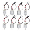 BOJACK 8 Pcs Type 130 EK1450 1 V- 6 V Volt Miniature DC Toy Motors for Arduino Hobby DIY Projects