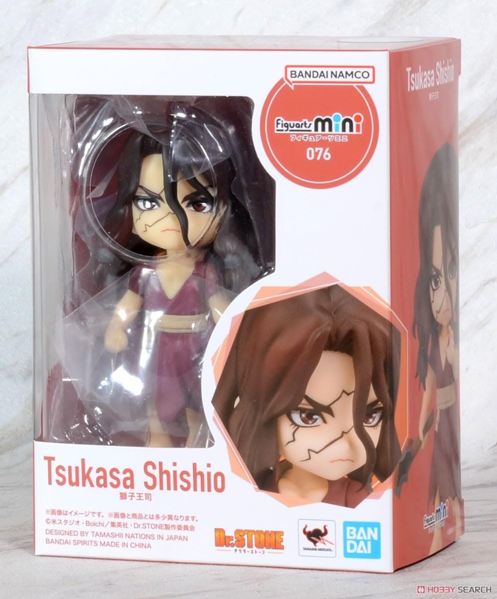 Tamashii Nations - Dr. Stone - Tsukasa Shishio, Bandai Spirits Figuarts Mini Action Figure