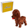 Larcele Micro Dog Building Blocks Set Mini Pet Building Toy Bricks,950 Pieces Kljm-02 (Poodle)