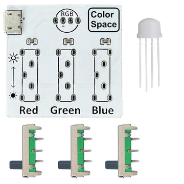 Diy Soldering Practice Kit Rgb Practice Learning Electronics Training Board