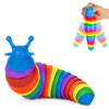 Ifiwin Fidget Slug, Sensory Slug Fidget Toys For Autistic Kids & Adults, Autism Sensory Toys, Stress Toys, Toddler Toys, Birthda