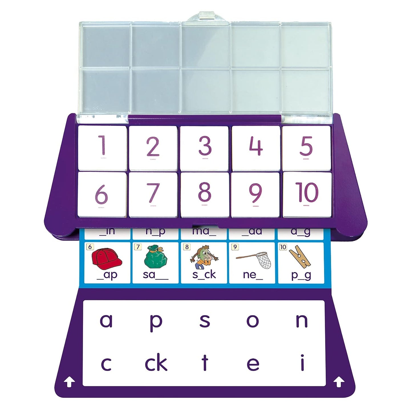 Junior Learning Spelling Accelerator Set 1 - Medium, Multi Color, Model JL102