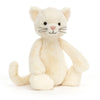 Jellycat Bashful Cream Kitten Stuffed Animal, Medium 12 Inches | Cats & Kittens Plush Toy | Classic Children'S Gift