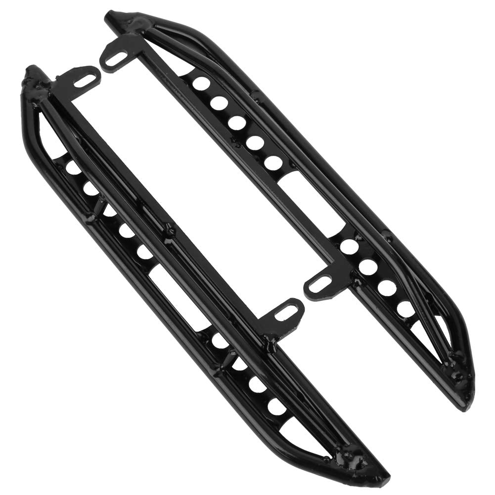 Rc Metal Side Pedal, 2 Pcs Black Metal Side Pedal Plate Available For Scx10 Iii Ax103007 1/10 Rc Car