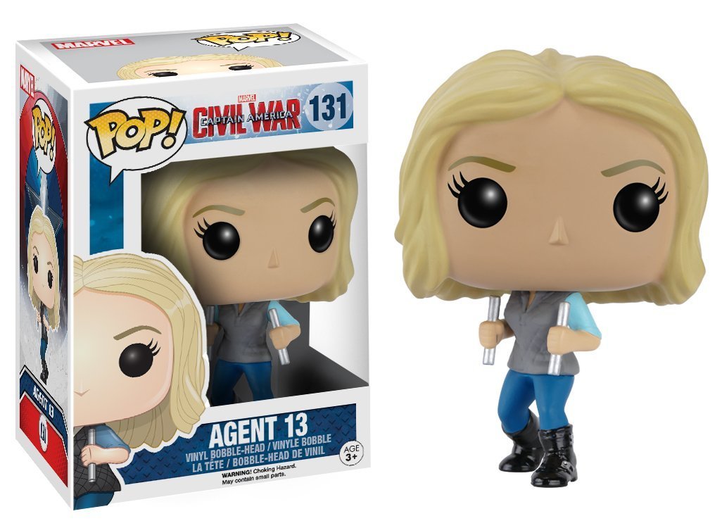 Funko Pop Marvel: Captain America 3: Civil War Action Figure - Agent 13