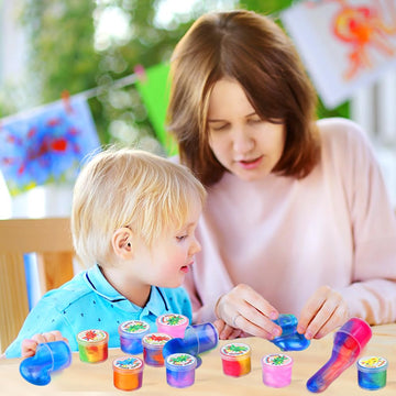 20 Pack Galaxy Slime, Slime Party Favors For Kids Slime Goodie Bag Easter Basket Stuffers Birthday Gifts Class Prizes Girls Boys Adults Stress Relief Toys Super Soft Non-Sticky Putty