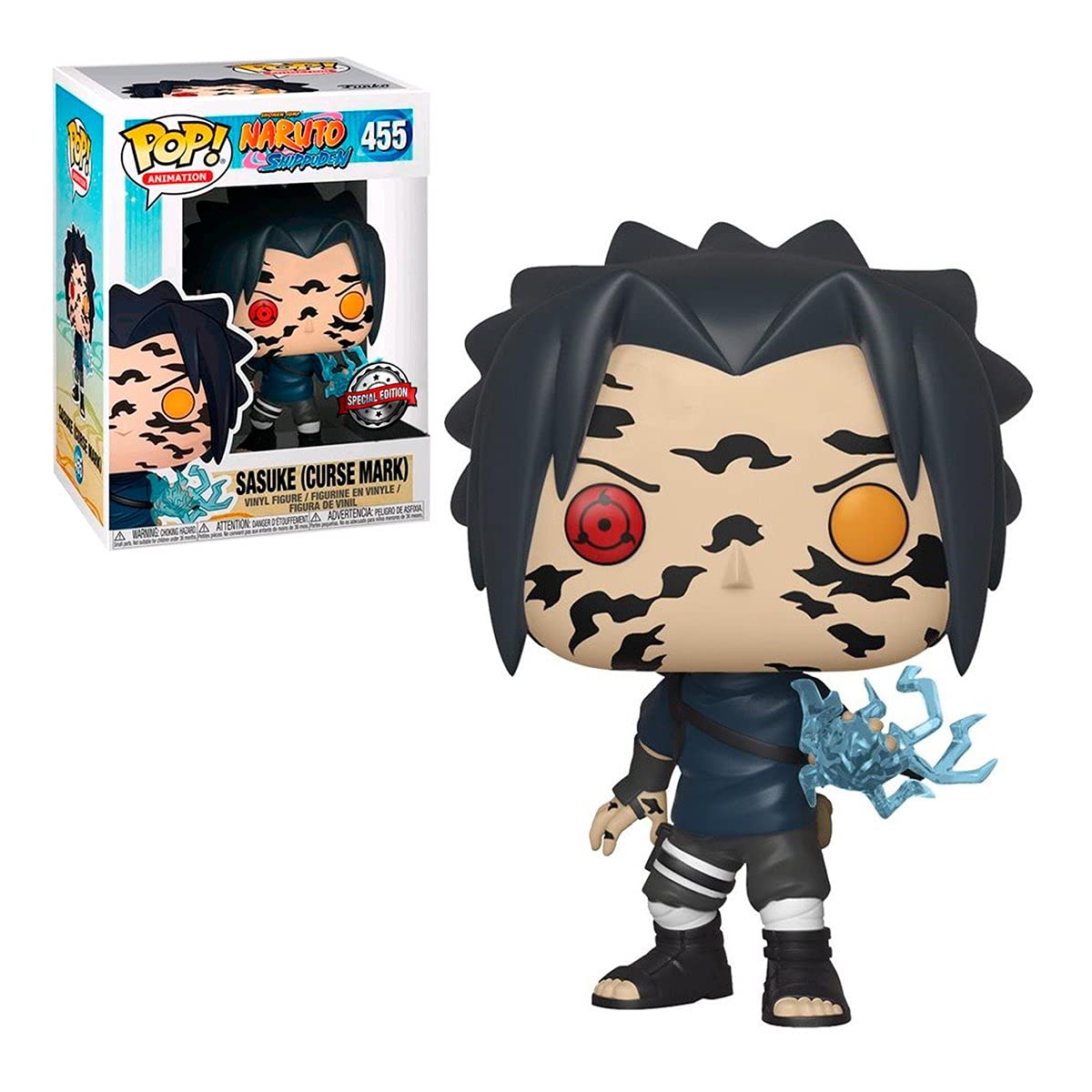 Funko Pop! Animation: Naruto - Sasuke Uchiha With Scars - Naruto Shippuden - Vinyl Collectible Figure - Gift Idea - Official Merchandise - Toy For Children And Adults - Anime Fans
