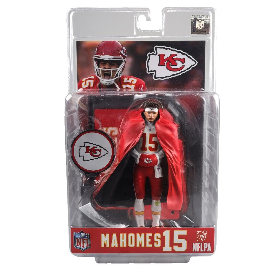 Mcfarlane Patrick Mahomes (Kansas City Chiefs) Nfl 7'' Posed Figure Sportspicks