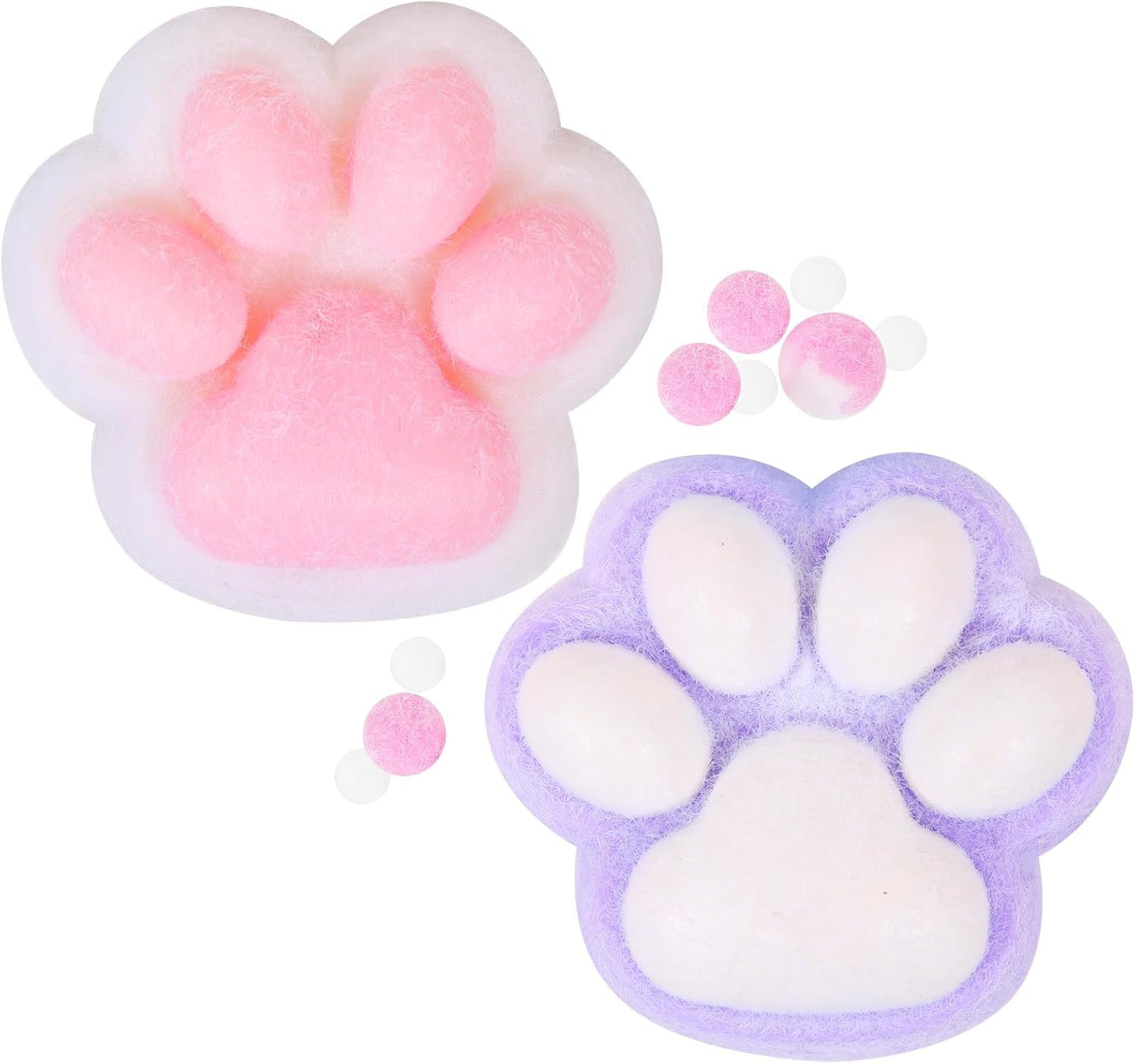 Taba Squishy Cat Paws Squishies Toys,Kawaii Mochi Squishy Sensory Toys