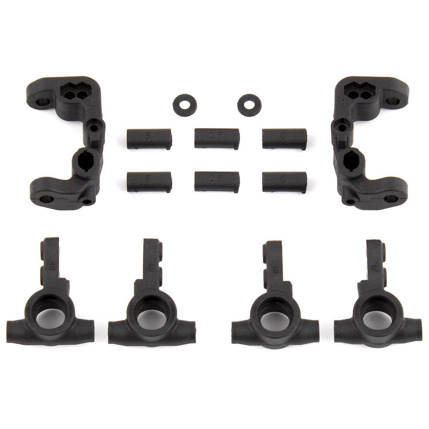 Team Associated B6.1 Caster and Steering Blocks ASC91776 Elec Car/Truck Replacement Parts