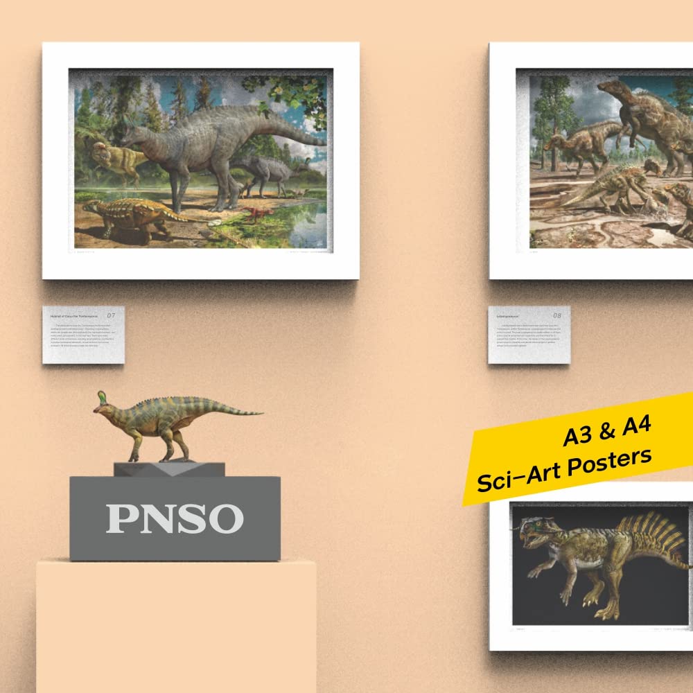 Pnso Dinosaur Museums Series (Xiaoqin The Tsintaosaurus 1:35 Scientific Art Model)