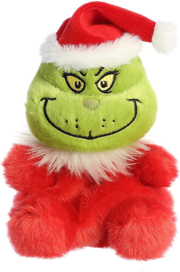 Aurora Palm Pals Christmas Stuffed Plush 3 Piece Bundle, Max, Grinch And Cindy Lou
