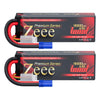 Zeee Premium Series 2S Lipo Battery 9000mAh 7.6V HV-Lipo 120C Hard Case Battery with EC5 Connector High Voltage Battery for RC 1