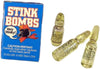 Joker Skunk Smell Prank Breaking Bottle 2 Stink Bombs, Clear, 3 Pack