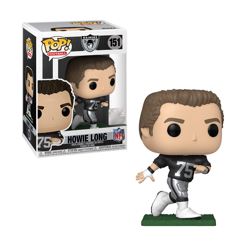 Funko Pop Nfl: Legends- Howie Long (Raiders),Multicolor