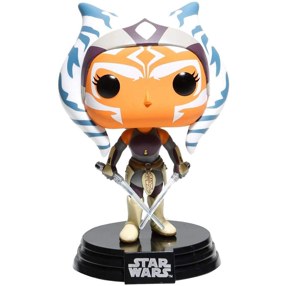 Funko Pop Ahsoka Tano Vinyl Bobblehead Figure - Star Wars Rebels Exclusive - Green