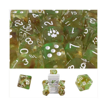 Role 4 Initiative Diffusion Poly Set - Druid'S Circle W/Class Symbol (15)