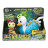 Playskool Glo Friends Hugbug & Harmony Pop Swan Vehicle - Glowing Bug Toy for Ages 2+ - Multi Color - Model 1980