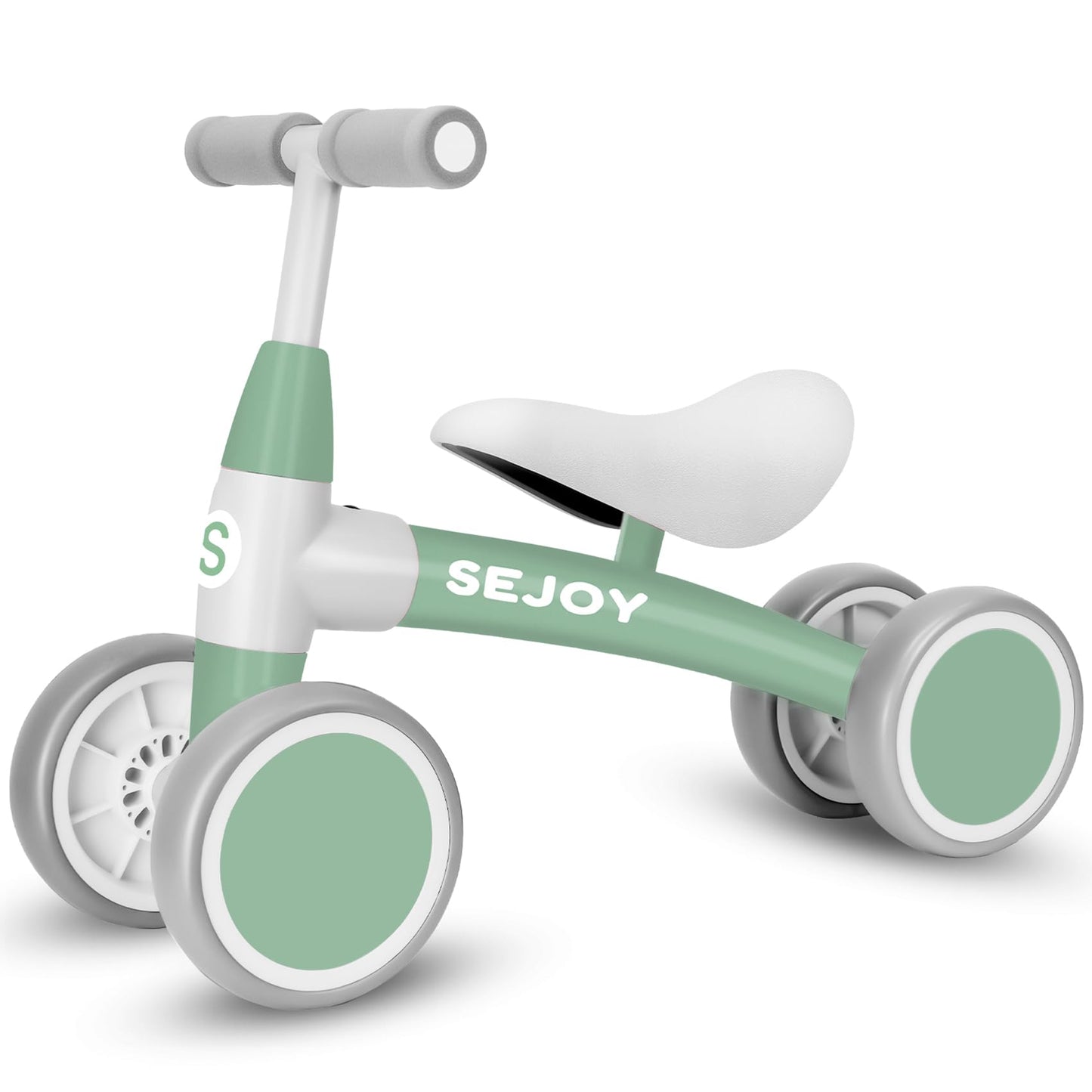 Sejoy Baby Balance Bike Toys For 1-3 Year Old Boys Girls, 12-36 Months Toddler Kids Bike, First Birthday Gifts Children Infant W