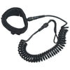 vidaXL 10 SUP Coiled Leash - Secure Attach and Quick Release, Comfortable Neoprene Ankle Strap, TPU Cord - Safety Equipment for