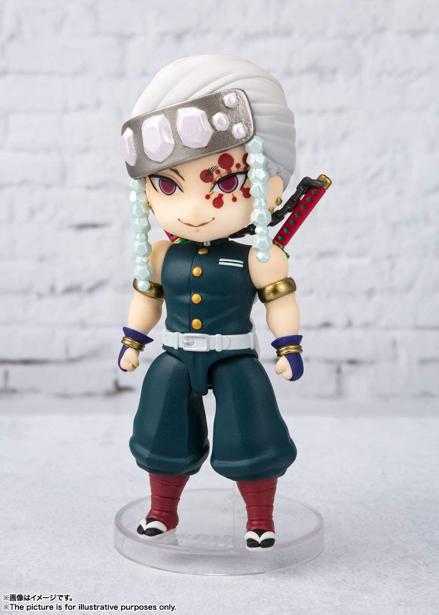 Tamashii Nations - Demon Slayer: Kimetsu No Yaiba - Uzui Tengen, Bandai Spirits Figuarts Mini Action Figure