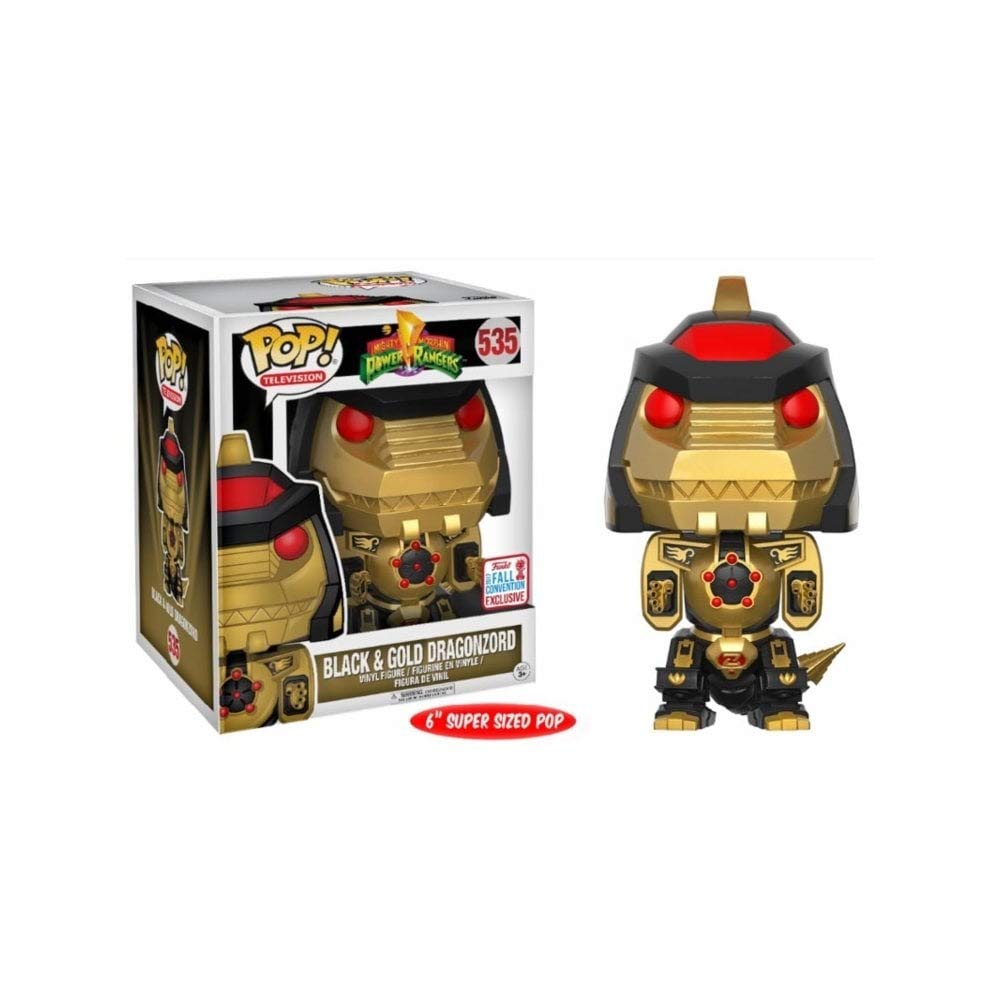 Funko POP! Black and Gold Dragonzord #535 Fall Convention limited availability