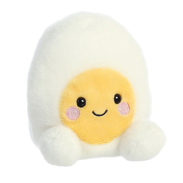 Aurora Adorable Palm Pals Bobby Egg Stuffed Animal - Pocket-Sized Play - Collectable Fun - Yellow 5 Inches