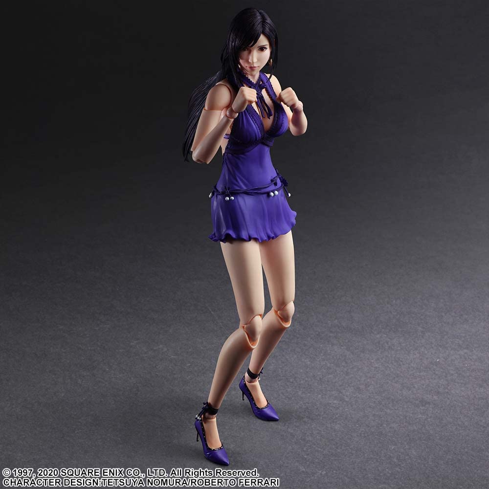 Square Enix Final Fantasy Vii Remake Play Arts -Kai- Tifa Lockhart Dress Ver.