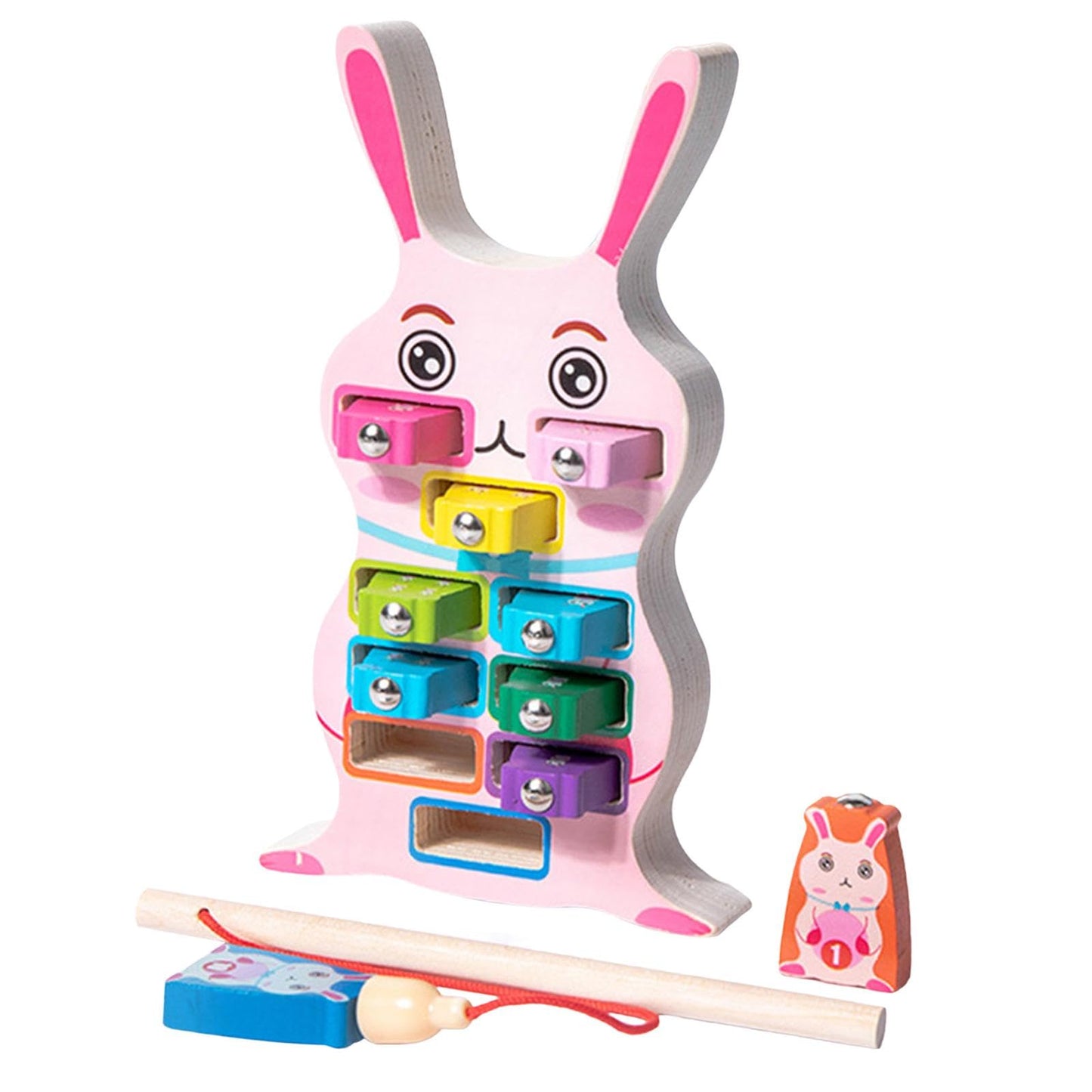Bnf Magnetic Wooden Fishing Game Learning Preschool For Kids Children Boys Girls Rabbitbaby | Toys For Baby | Developmental Baby