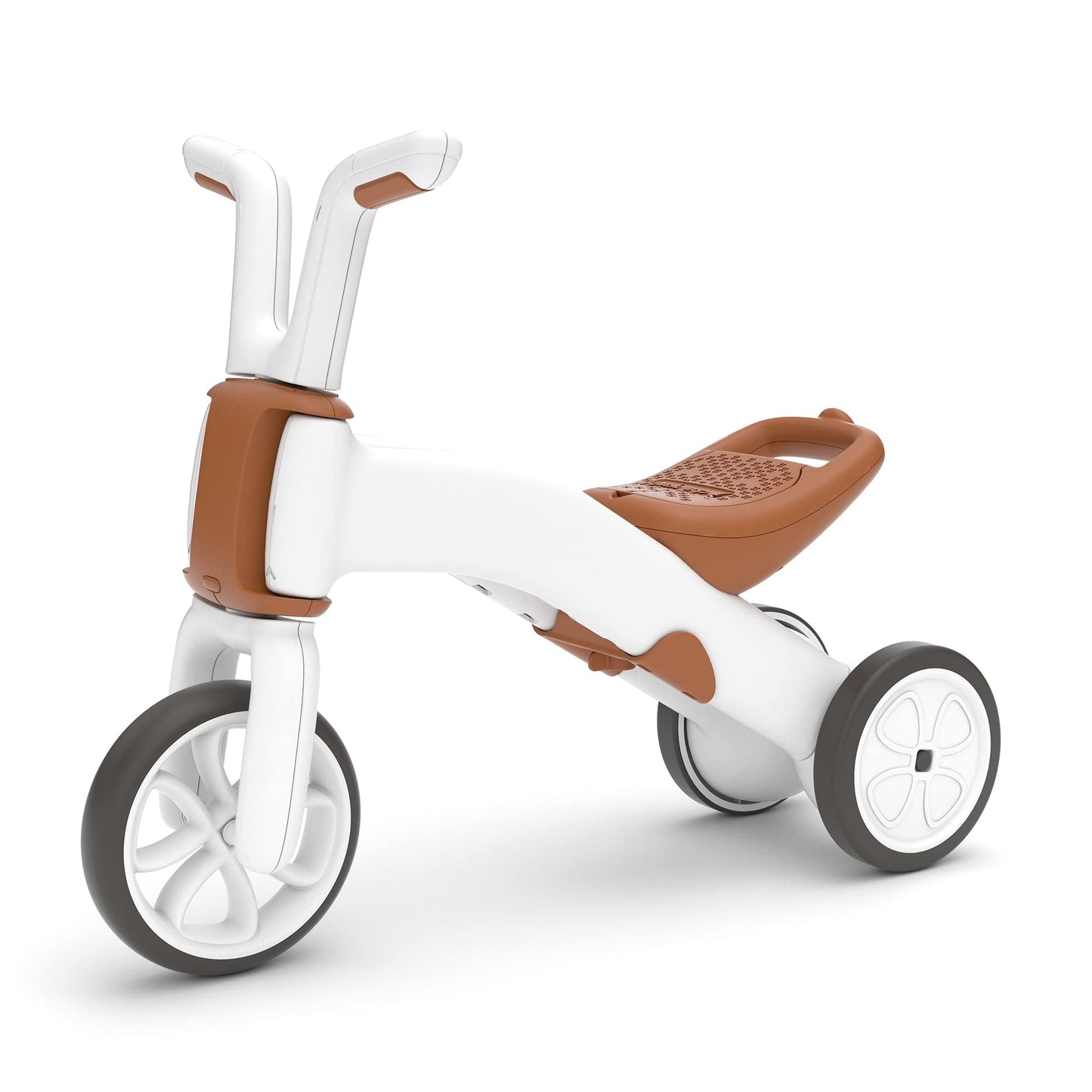 Chillafish Bunzi Gradual Balance Bike And Tricycle, 2-In-1 Ride On Toy For 1-3 Years Old, Silent Non-Marking Wheels, Camel, Large