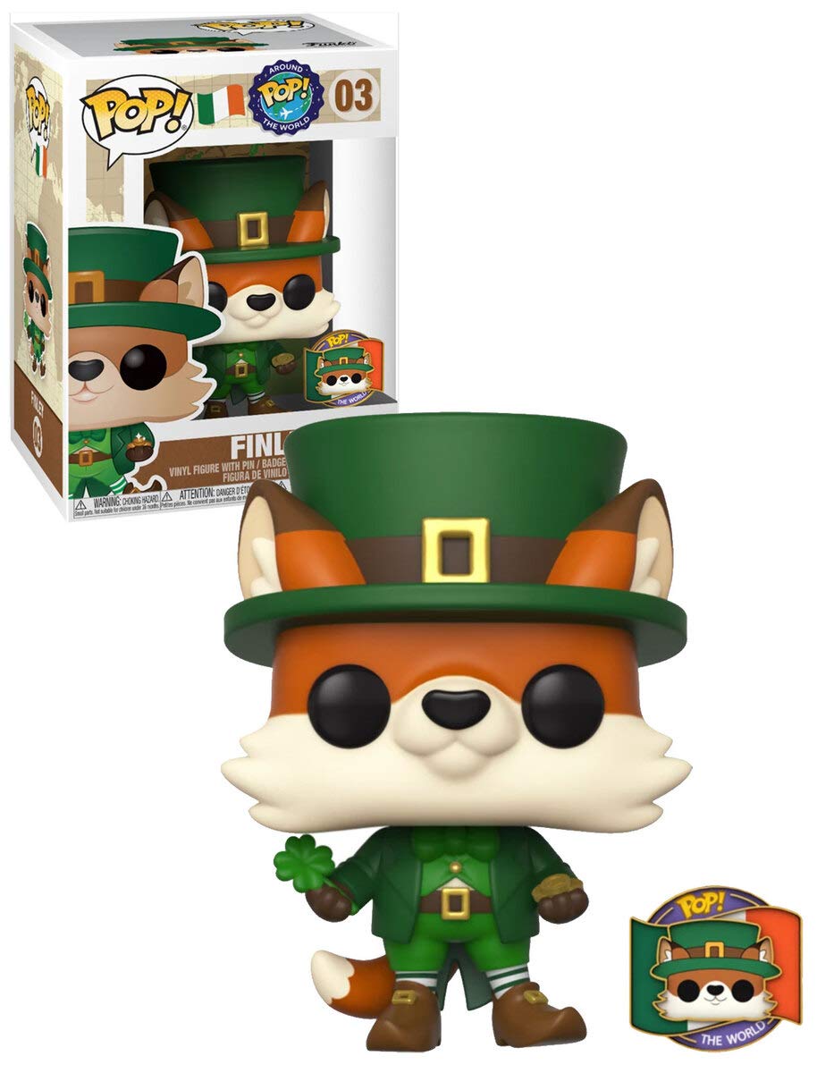 Funko POP! Finley (Ireland) Vinyl Figure with Pin - Multicolor Exclusive #03
