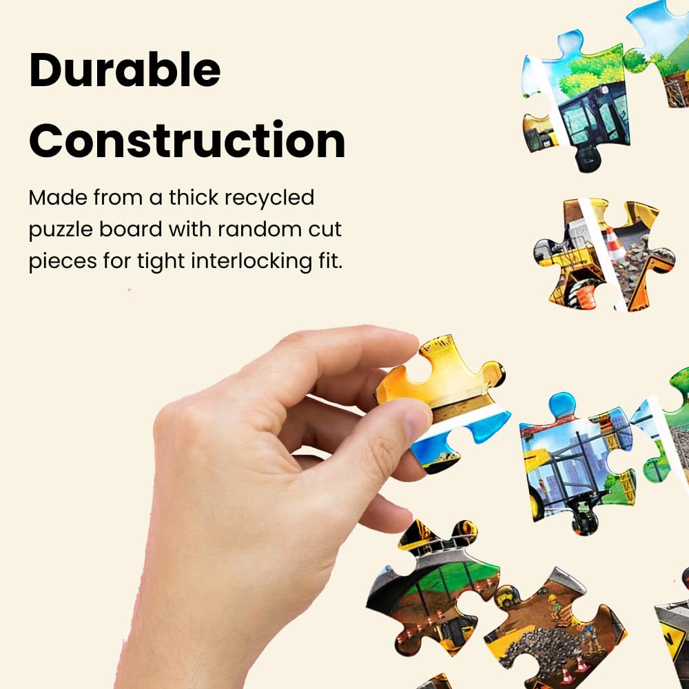 Masterpieces - Jigsaw Puzzle Set For Kids 6+ Years, 4-Pack Of 100 Pieces, Educational And Fun Game, Caterpillar Collection, Gift