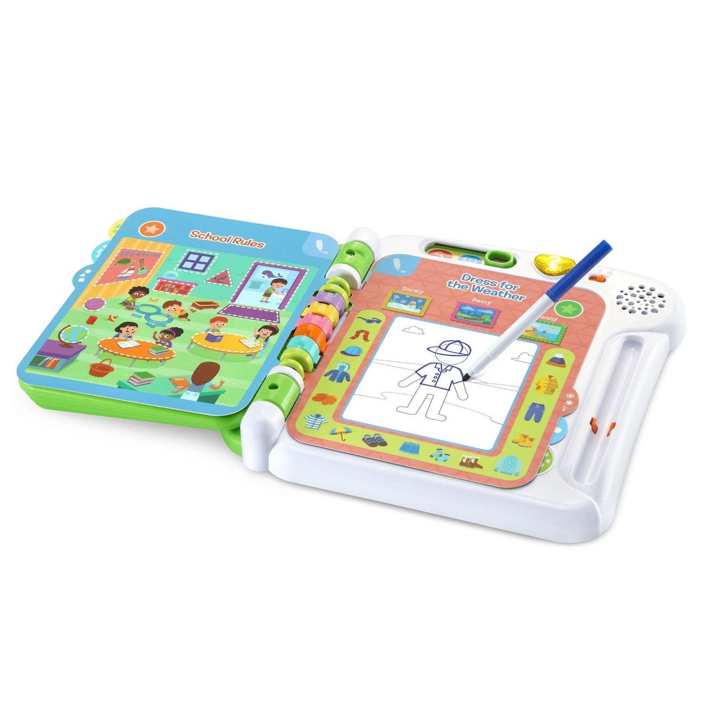 LeapFrog Prep for Preschool Activity Book - Green, Plastic, Model 80-614900