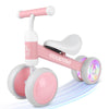 Gnayuij Colorful Lighting Baby Balance Bike For 1 Year Old Girl Gifts, 12-24Months Kids Toys Toddler 1St Birthday Gifts,No Pedal