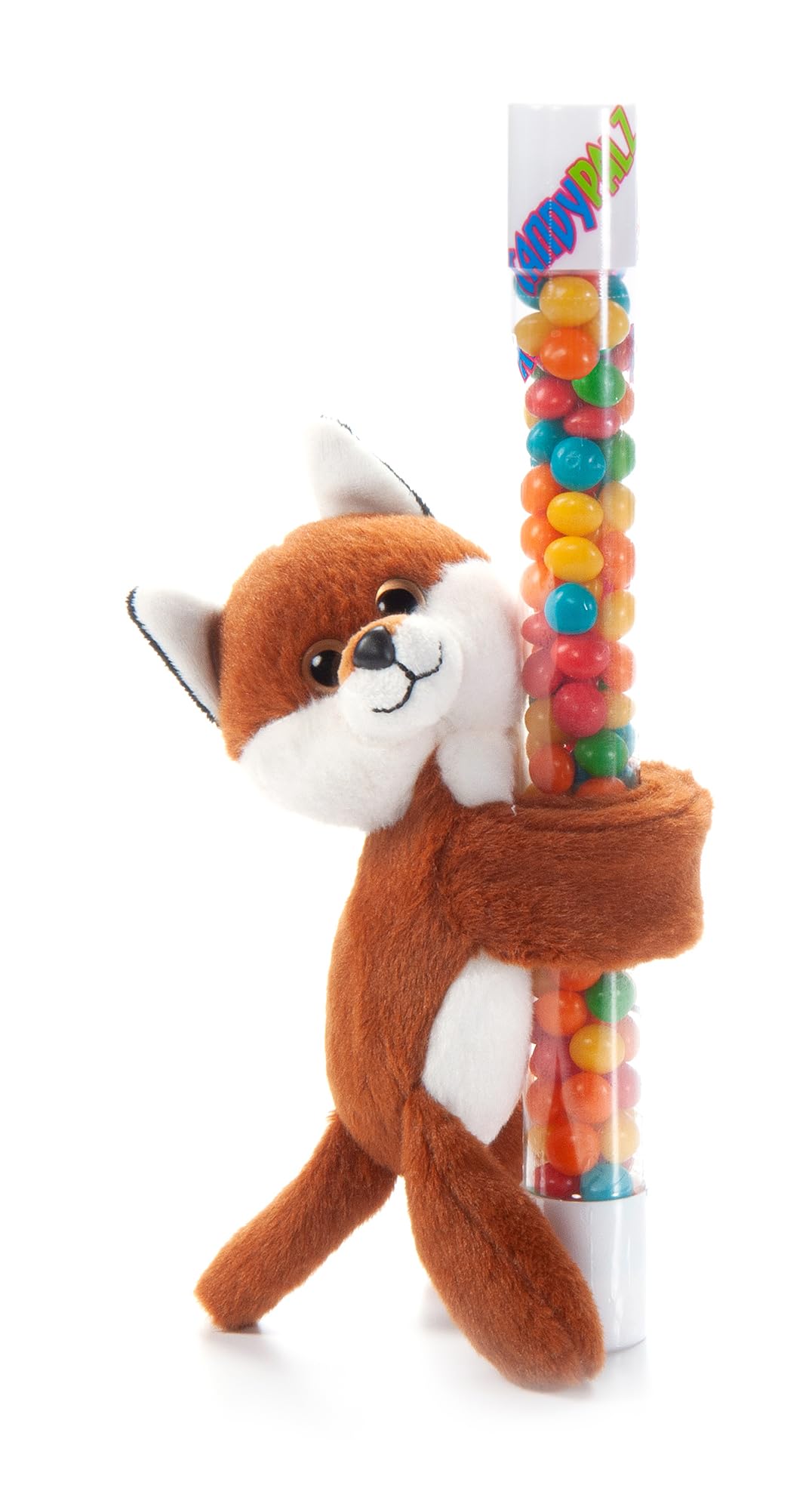 The Petting Zoo Red Fox Stuffed Animal Plushie Slap Bracelet, Gifts For Kids, Candypalz, Zoologee Red Fox Plush Toy