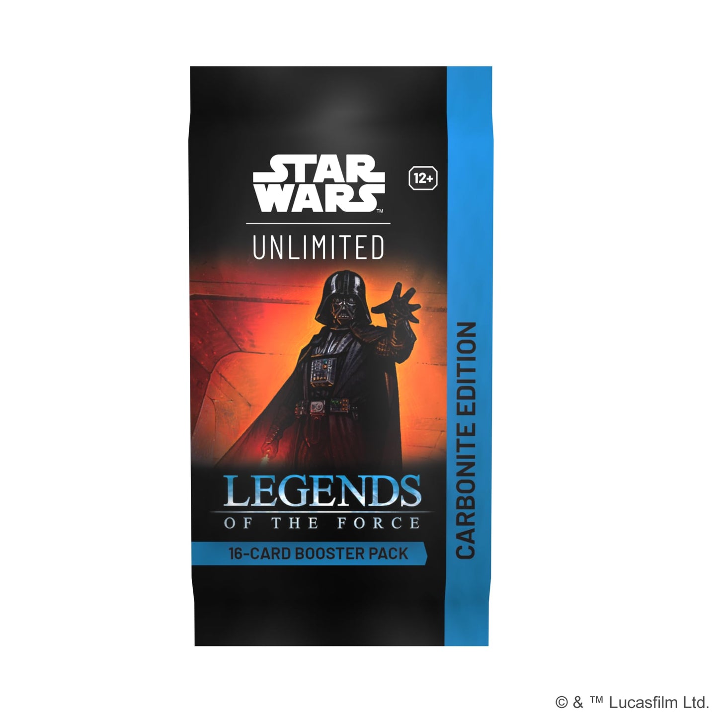 Fantasy Flight Games Star Wars Unlimited TCG Booster Display - 12 Premium Packs, Carbonite Edition, Multicolor, Model FFGSWH0506