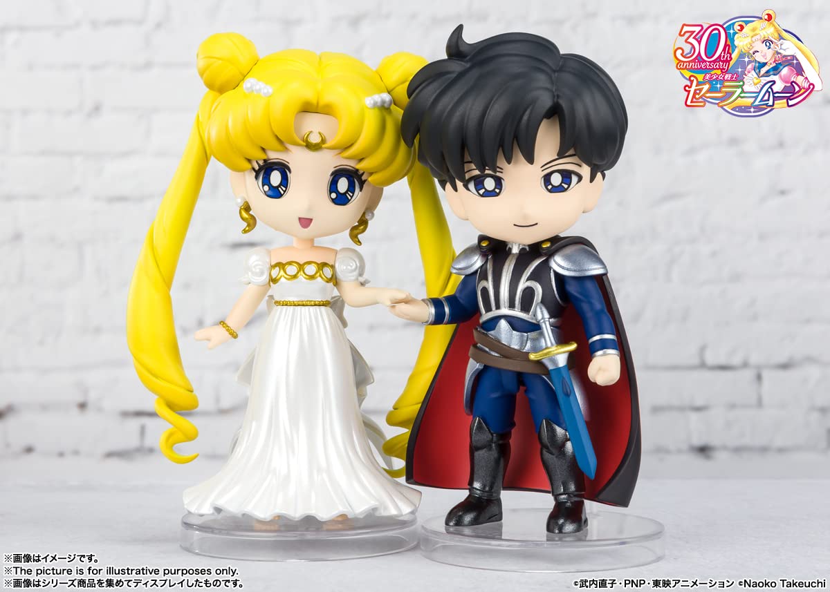 Tamashii Nations - Pretty Guardian Sailor Moon - Prince Endymion, Bandai Spirits Figuarts Mini Action Figure