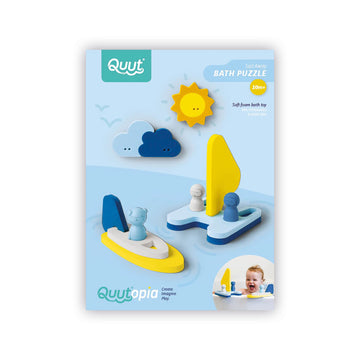 QUUT | Sail Away Puzzle Friends | Award Winning Childrens Bath Toy & Game
