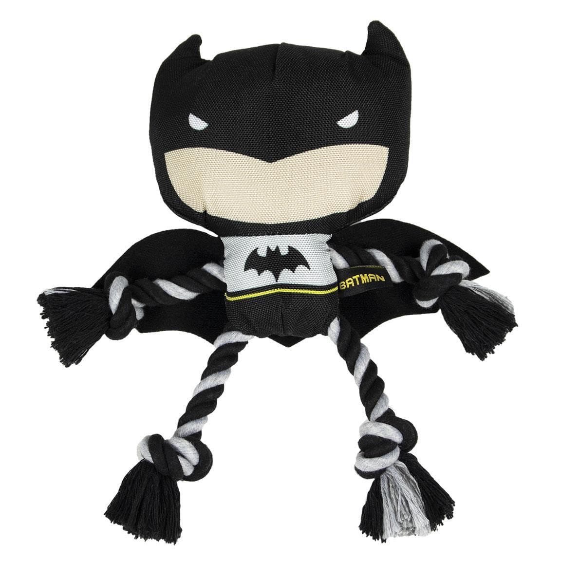 Cerd - for Fan Pets | Dental Rope Plush Batman - Official Licensed by DC Comics
