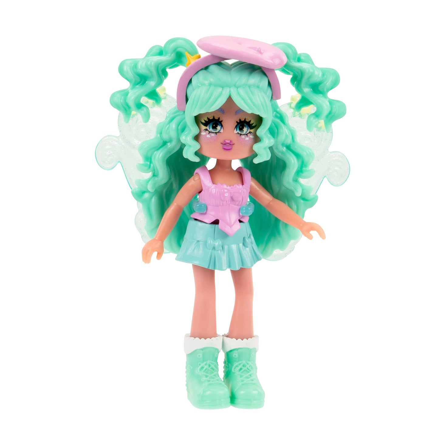 Royale High 3 School Spirit Fashion Pack: Art - Light Series 1-1 Figure With 15 Accessories - Wings Become Rings - Virtual It