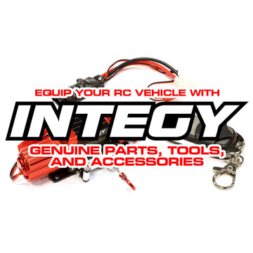 Integy RC Model C26066RED Billet Machined Chassis Brace (2) for Traxxas 1/10 Scale E-Maxx Brushless