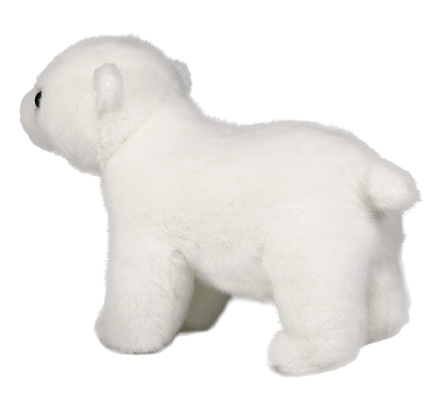 Ice King Bear Plush Toy - Lifelike Baby Polar Bear - 9" White Soft Simulated Plush