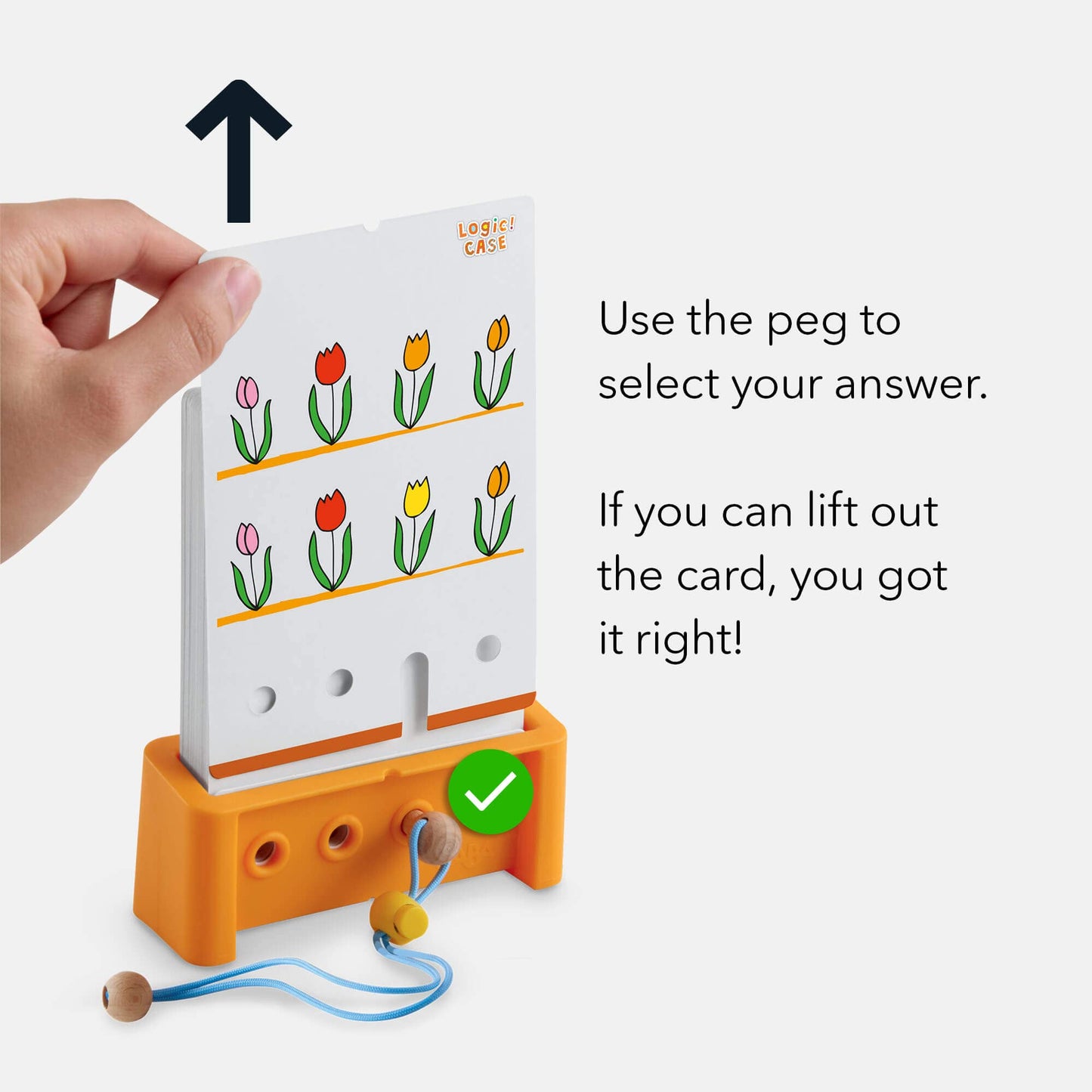 Haba Logic! Case Starter Set - Brain Building Puzzles For Ages 4+