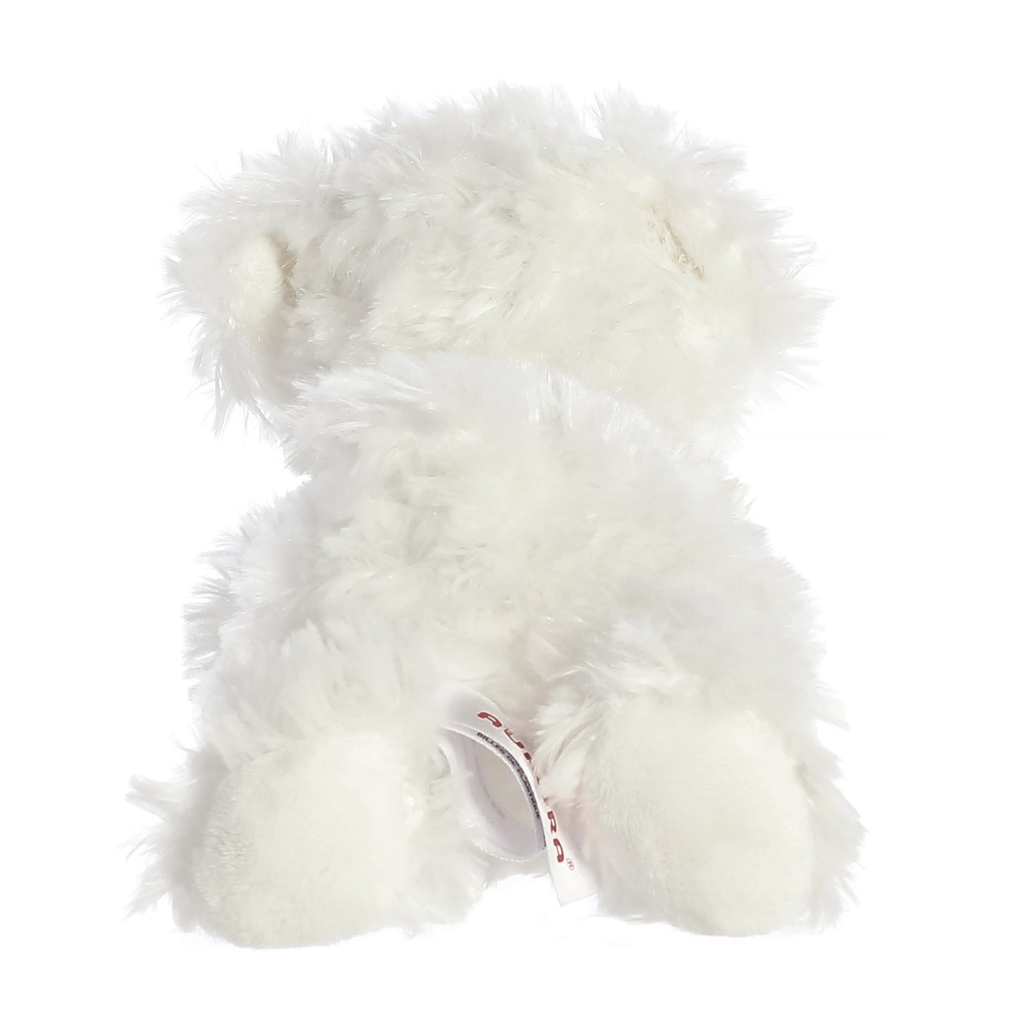 Aurora Mini Flopsie Snowball Stuffed Animal - 8" White Plush Toy for Kids & Adults - Model 31371