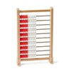 hand2mind Mini Wooden Rekenrek Abacus for Kids, 9.5"x6", Red/White, Set of 4, Math Manipulatives for Kindergarten and Elementary