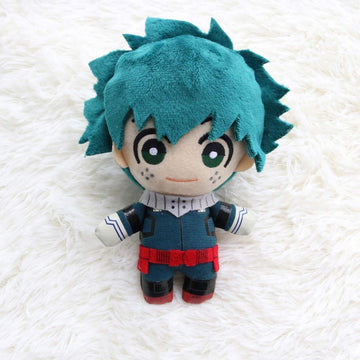 Mha Anime Plushie Cute Plushie Hero Cosplay Plushies Plush Toy Stuffed Keychain Doll, 5.9' Green