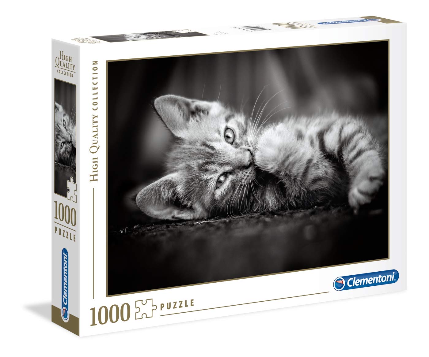 Clementoni 39422 Kitten - Hqc Jigsaw Puzzle Puzzle For Adults And Children - 1000 Pieces