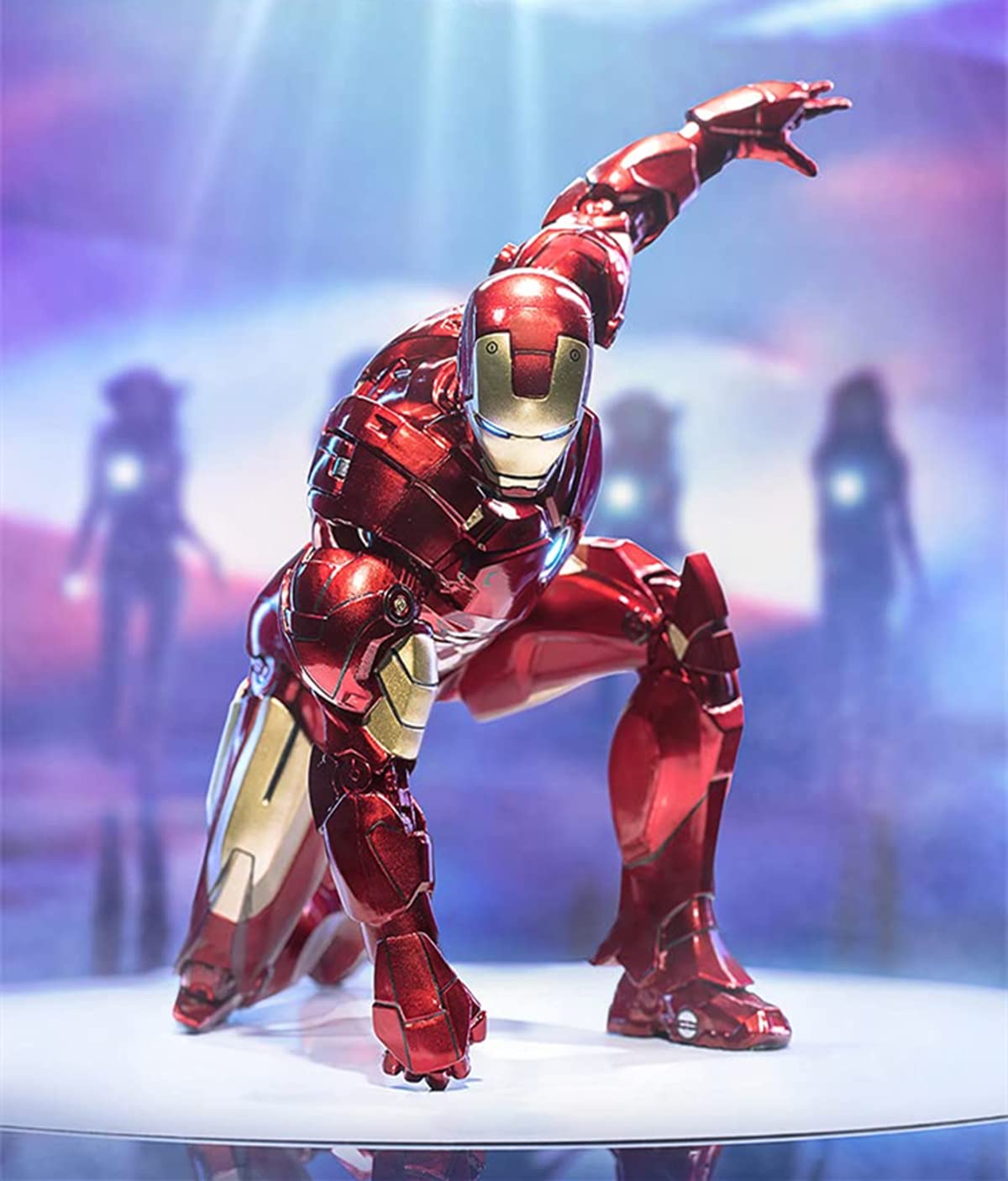 Lonullymege Mk4 Collectible Action Figure-7 Inch 10Th Anniversary Metal Texture Painting Movable Mark Model Toys (Mk Iv)
